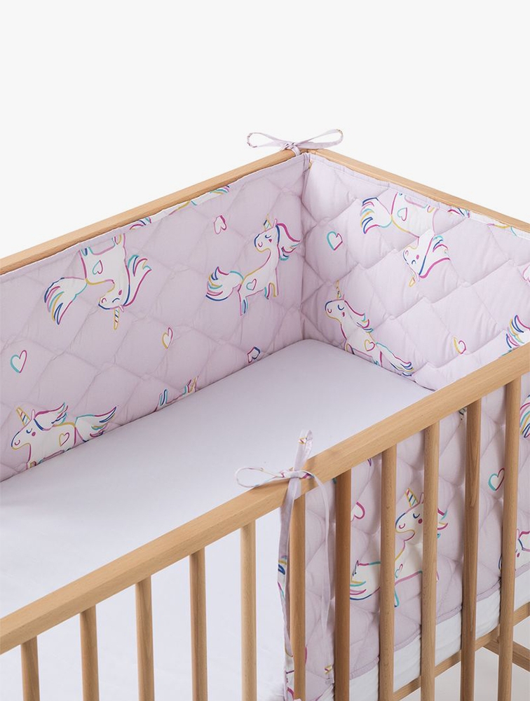Unicorn cot bumper hotsell